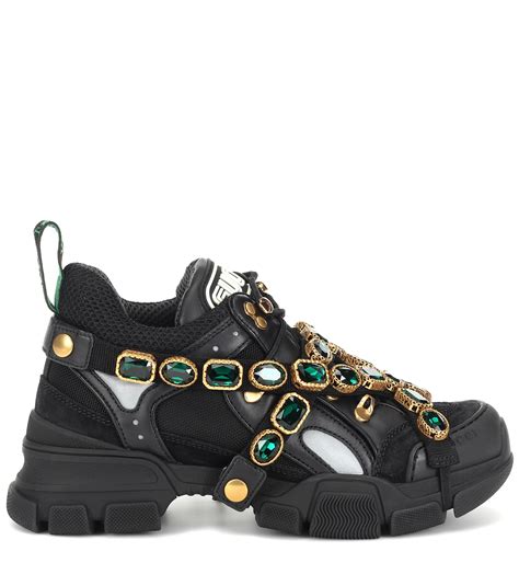 basket gucci flashtrek noir|Gucci flashtrek black shoes.